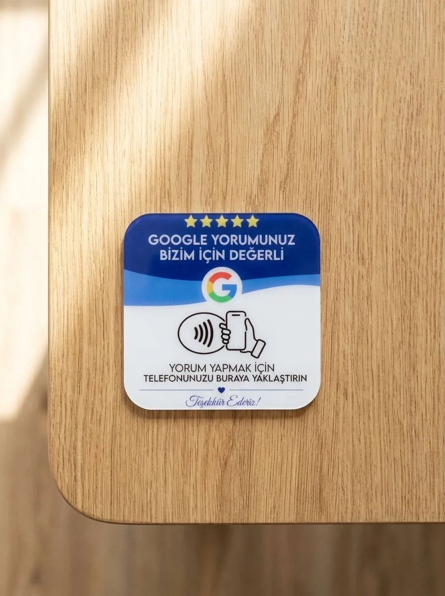 Google Yorum NFC Kartı Nedir, Nasıl Kullanılır?